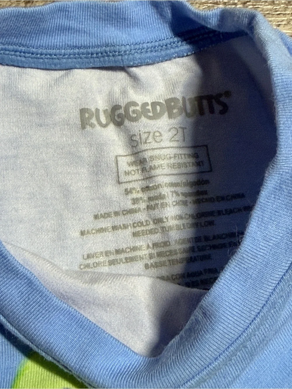 RuggedButts Toddler Boys 2T Crocodile T-Shirt & Tropical Shorts Outfit Set